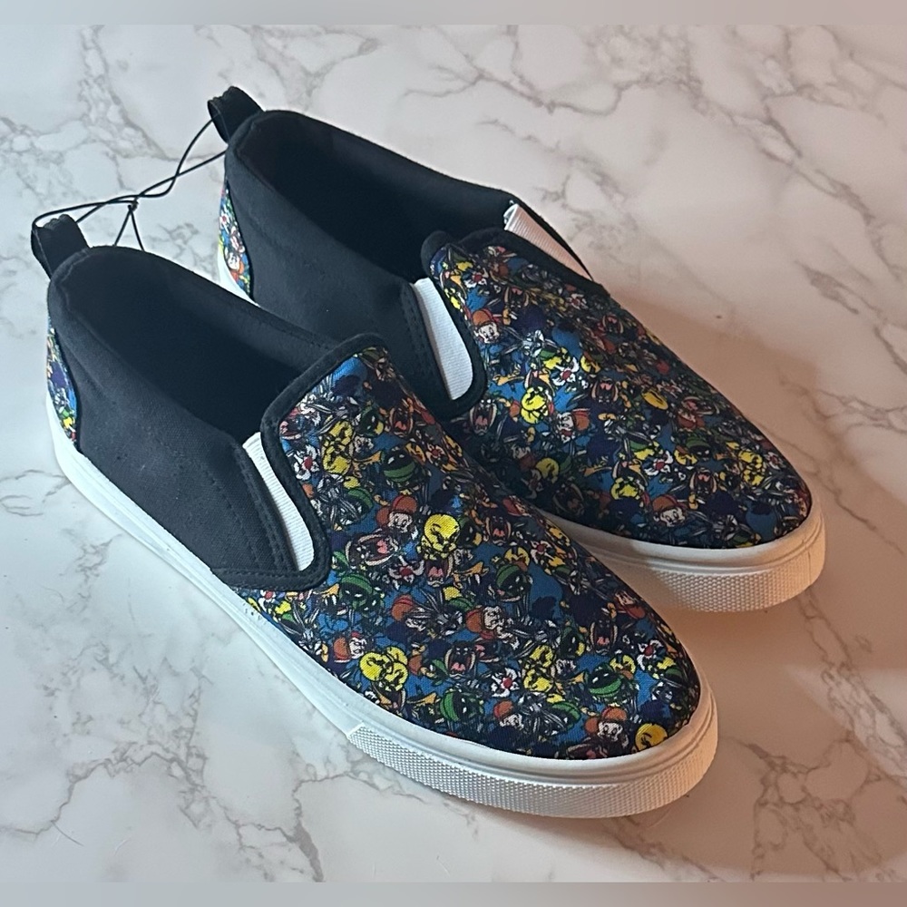 Warner Bros. LOONEY TUNES Slide On Skate Loafers X Size : 8